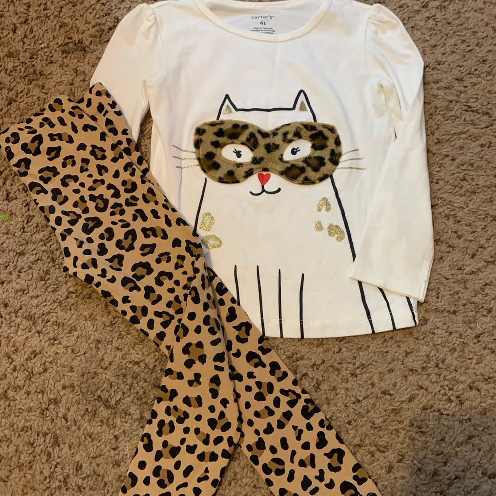 Carter’s Cheetah Print Outfit